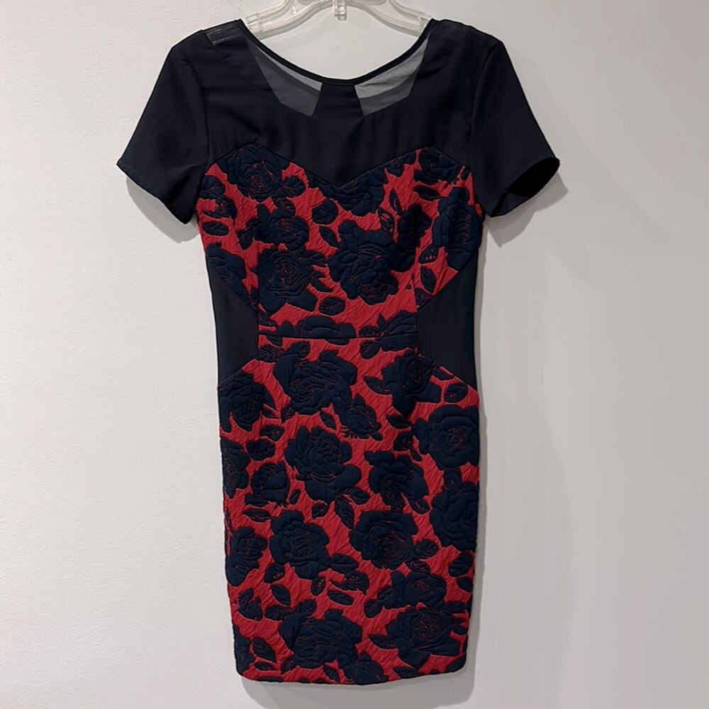 Anthropologie Maeve Rose Panel Pencil Dress XSP